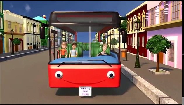 Et autobus pour enfants de nombreux plus garderie sur rimes chanson le le le le la roues Abc 2