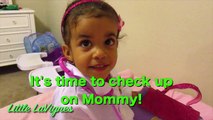 DOC MCSTUFFINS CHECK-UP TURNS INTO SHOT IN HER TUMMY FROM MOMMY! ~ Little LaVignes