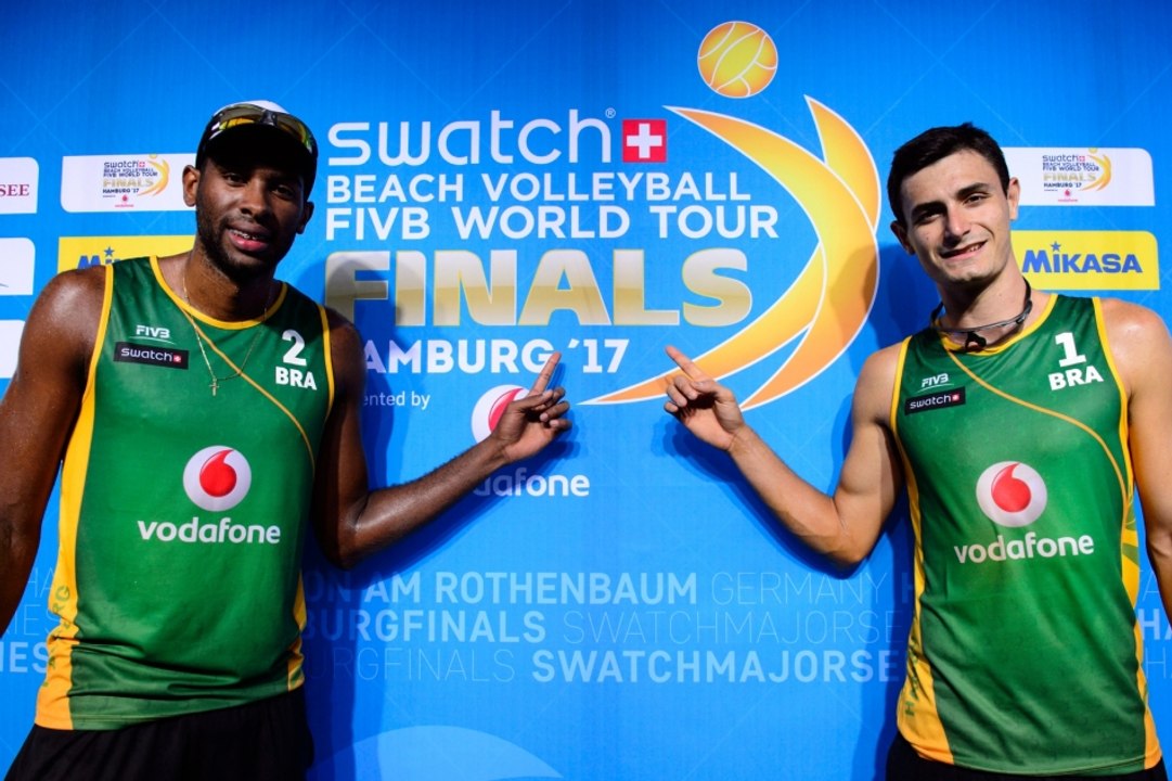 BRASIL x EUA - TORNEIO DOS CAMPEÕES DE VÔLEI DE PRAIA - 27/08/2017