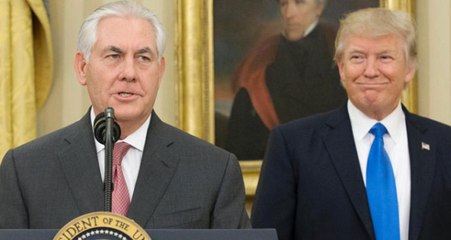 ABD Dışişleri Bakanı Tillerson: Trump Kendi Adına Konuşuyor!