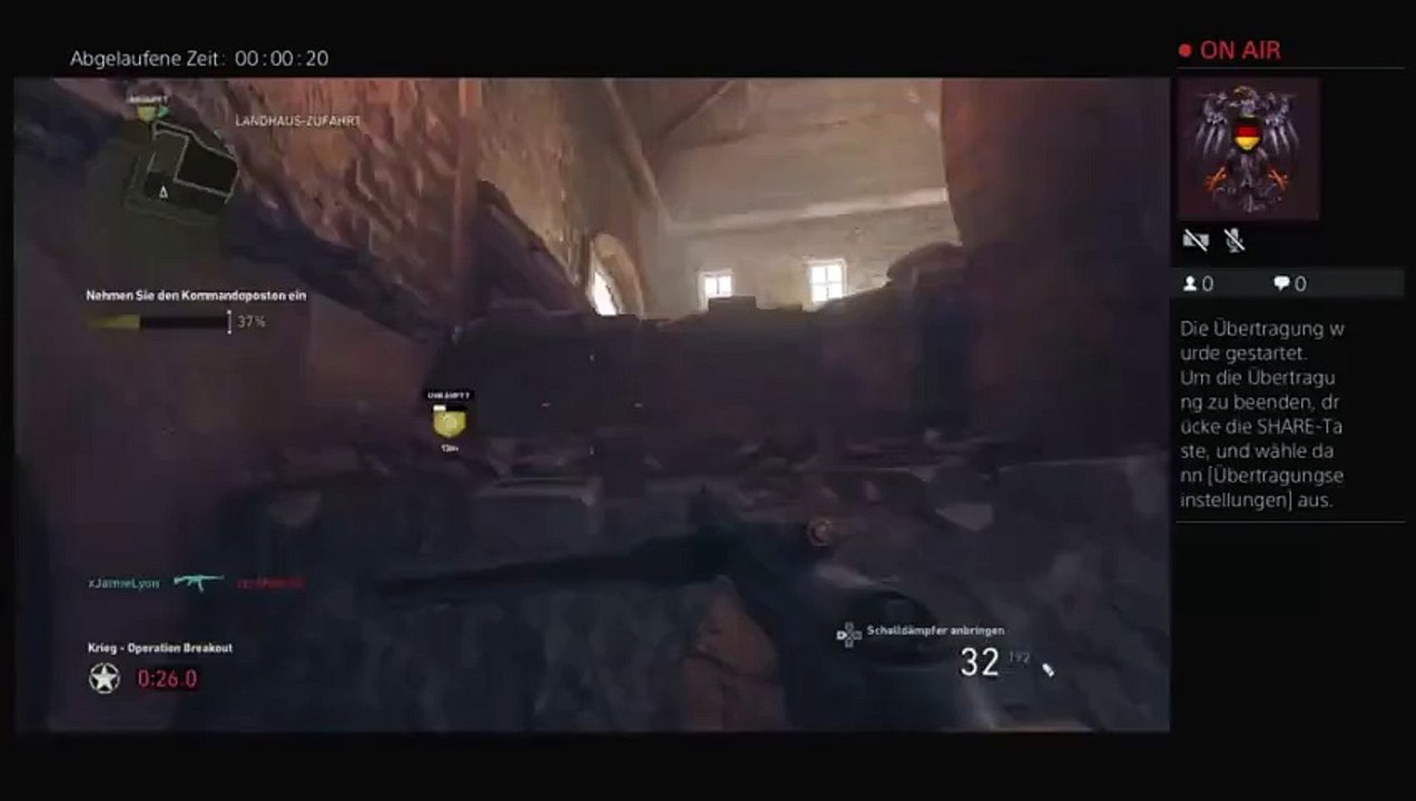 PS4-Live-Übertragung von Pasi-ww