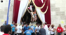 Trentola Ducenta (CE) - Festeggiamenti in onore di San Giorgio Martire, il Santo Patrono in processione (27.08.17)