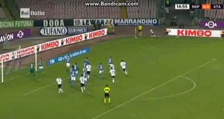 Bryan Cristante Goal HD - Napoli 0-1 Atalanta 27.08.2017 HD