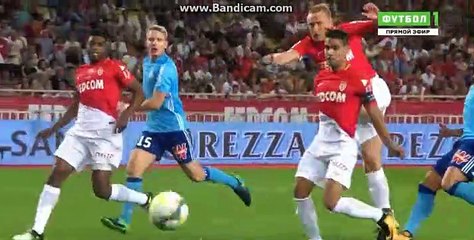 Goal - AS Monaco 1-0 Marseille 27.08.2017