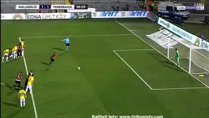 Oguz  (Penalty) Goal HD - Genclerbirligi	1-1	Fenerbahce 27.08.2017