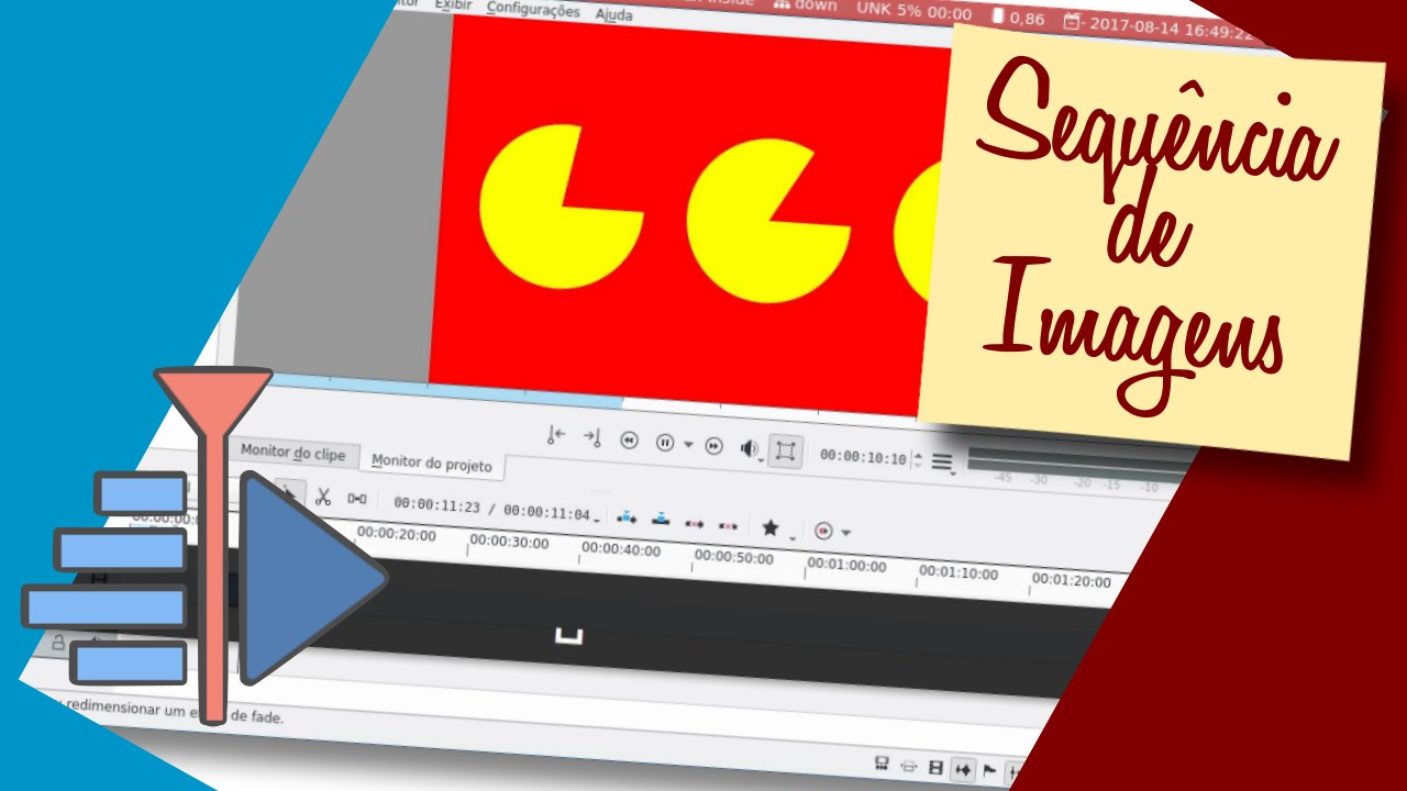 Animando uma sequência de imagens com o Kdenlive(Animating a sequence of images with kdenlive)
