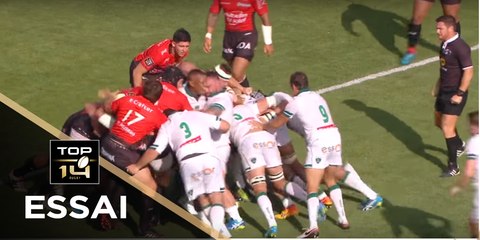 TOP 14 - Essai Pierrick GUNTHER (SP) - Toulon - Pau - J1 - Saison 2017/2018