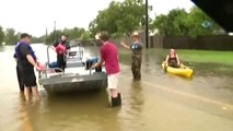 Houston Kenti Sular Altında Kaldı