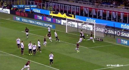 Suso Fantastic Free Kick Goal vs Cagliari (2-1)