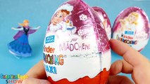 4 MAXI Kinder Surprise Eggs Christmas 2016 Snow Monsters Big Surprise Eggs Winter New Year