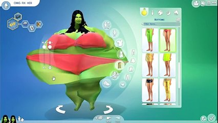 Sims 4 Slider Mods Episode #1 The fat man