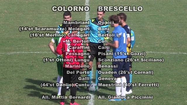 Coppa Italia Promozione: Colorno - Brescello 1-2, gli highlights e le interviste agli allenatori