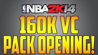 NBA 2K14 MyTeam 160K VC Pack Opening