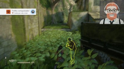 Uncharted: The Lost Legacy  - Troféu [Cabeças vão rolar ] Capítulo 8