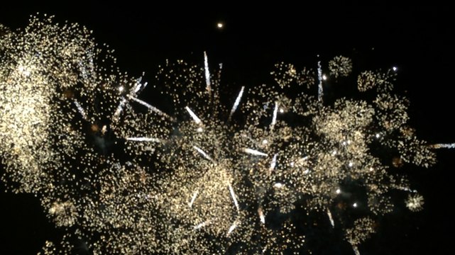 Le feu d'artifice clôture le comice agricole cantonal 2017