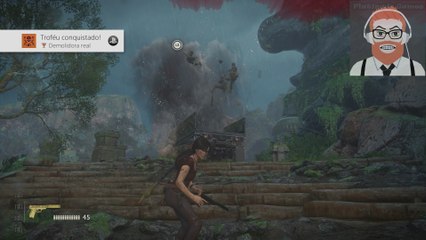 Uncharted: The Lost Legacy  - Troféu [Demolidora real ] Capítulo 6