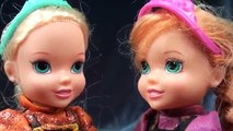 Anna and Elsa Toddlers Star Light Space Adventure Mini Movie Disney Dolls Frozen Trip Toys