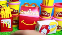 PLAY-DOH McDonalds McNuggets French Fries McFlurry Ice Cream Dessert HAPPY MEAL SURPRISE F