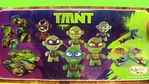 Joie adolescent jouets tortues déballage TMNT Mutant Ninja Kinder Surprise jouets joie OUVERT