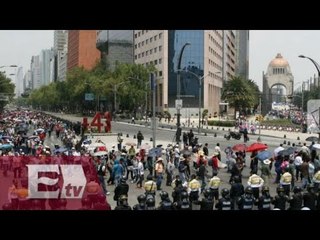 Las marchas de hoy en la Ciudad de México / Enrique Sánchez