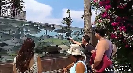 افخم اسوار محيطة لقصر في تركيا ... احواض اسمك