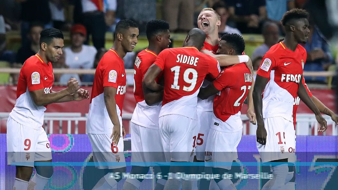 Fast Match Report - AS Monaco 6-1 Olympique de Marseille