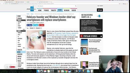 Smartglasses to Replace Smartphones- Apple Glasses 2020