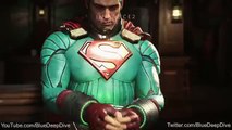 Injustice 2: Atrocitus vs Supergirl Interions and Clashes (Beta) (HD) (PS4)