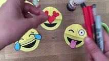 Marcador esquinas Bricolaje fácil inspirado mierda caca Emoji origami emoji
