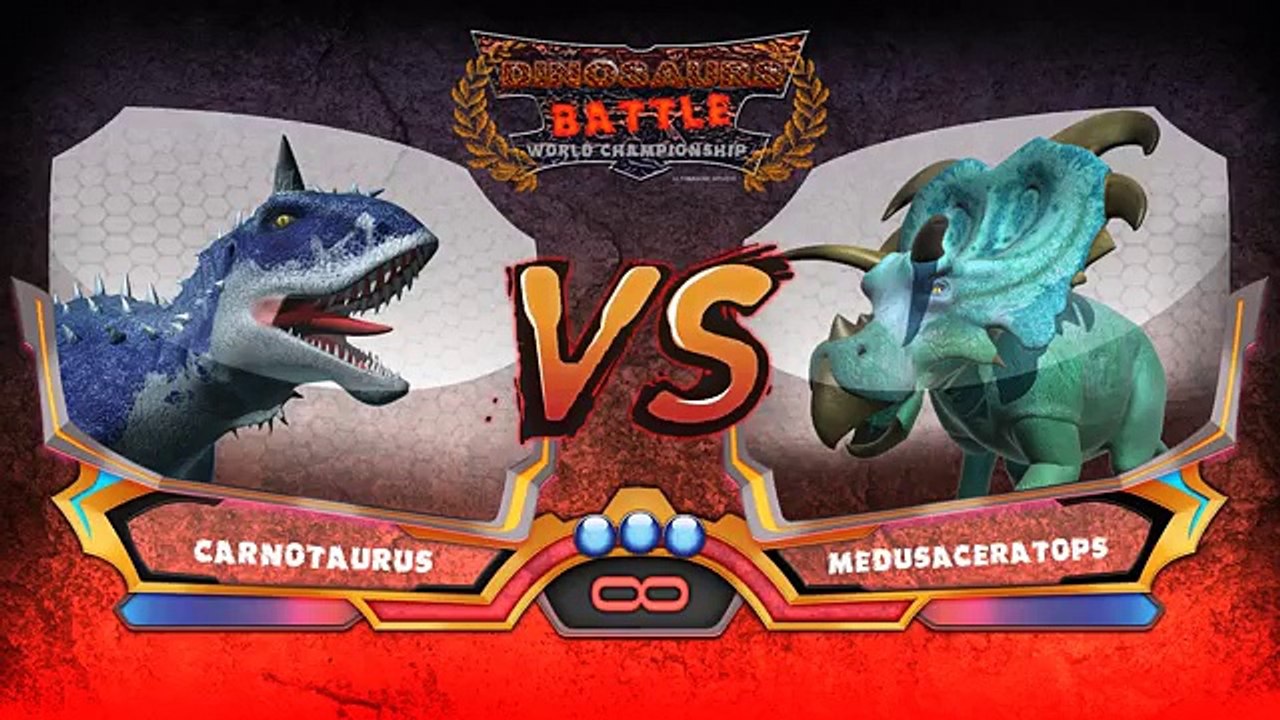Dinosaurs battle world championship