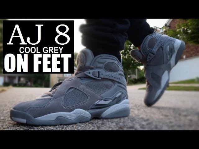 Air Jordan Cool Grey 8 VIII Retro Sneaker Review