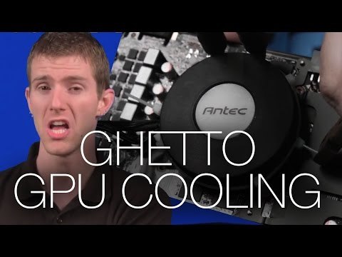 DIY GPU Cooler ft. Antec Kuhler liquid CPU cooling