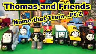Thomas and Friends NAME THAT TRAIN Part 2 with Nursery Rhymes and call to Action