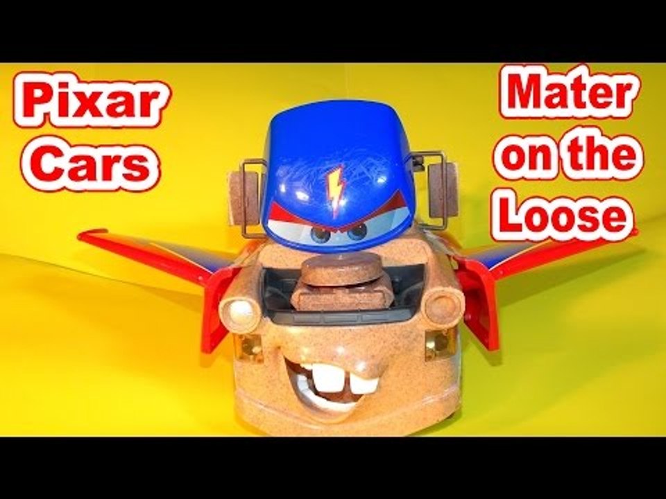 Pixar Cars Hawk Mater with the RC Lamborghini Gallardo at the Track