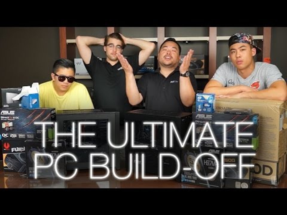 THE ULTIMATE BUILD-OFF ft. Peter Chao + Chengman!