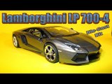 Lamborghini Aventador LP 700-4 Die Cast Metal Model Kit Car , Open Box and Assembly