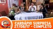 Cardápio Surpresa com Larissa Manoela e Lívia Andrade - 27.08.17