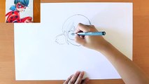 How to Draw Marinette and Tikki from MIRACULOUS LADYBUG - @dramaticparrot