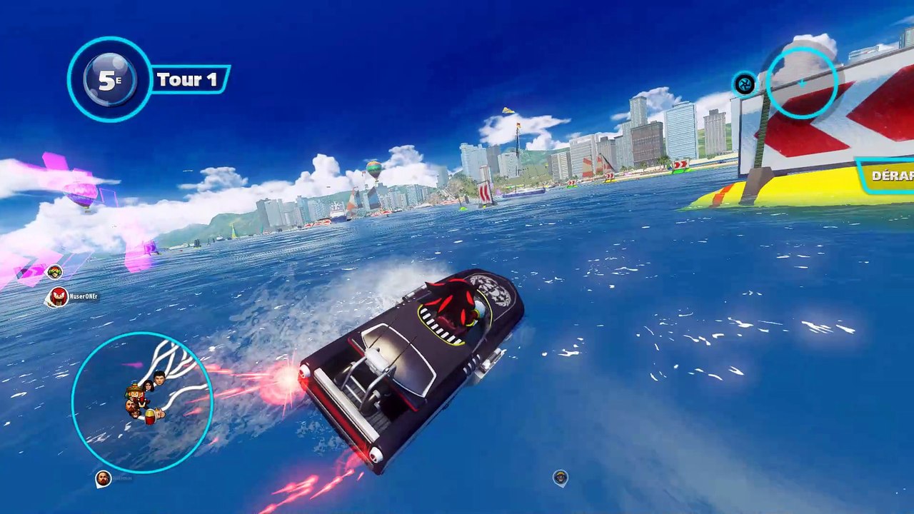 Sonic & All-Stars Racing Transformed - Passage Eau Outrun