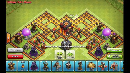 Dix les meilleures choc salle Nouveau de de sommet ville mise à jour guerre Clans 3 th10 trophée / bases de guerre 2016 coc