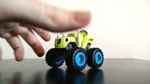 Nick Jr Blaze & the Monster Machines Color Mix-Up Rare Toy Game Finger Family Kids Nursery