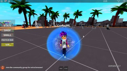 DEFEATING THE GYM BULLY IN ROBLOX!