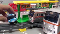 Y autobuses poco subterraneo el juguetes juguete Salto de la Pororo metro tayo tayo pororo estación de metro de metanfetamina