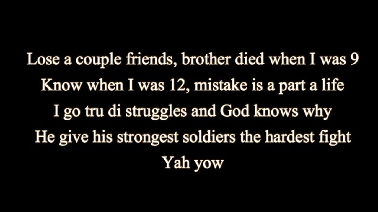 Push, Nah Give Up - Touchy (Lyrics)