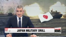 Japan military holds annual live-fire drills at Mount Fuji