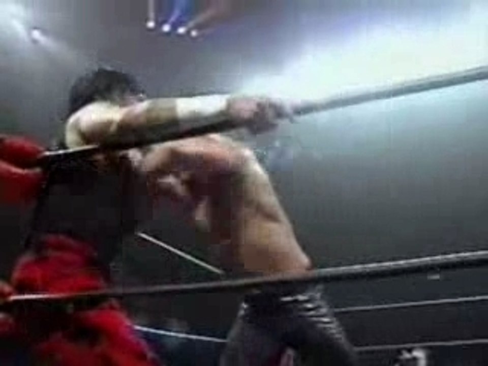 Aj styles vs senshi vs jerry lynn vs psicosis part 1