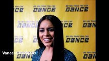 Vanessa Hudgens of So You Think You Can Dance Top 9 Interviews