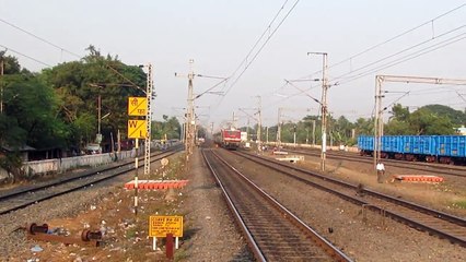 Pride of SER - Classic Coromandel Express proudly skips Bauria !!