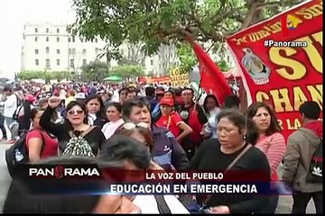 La voz del pueblo: ciudadanos comentan la huelga docente
