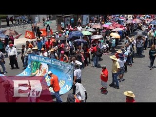 Marchas de la CNTE desquician la vialidad de la CDMX/ Vianey Esquinca